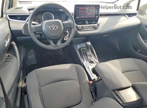 JTDEPRAE8LJ030961 2020 TOYOTA COROLLA Black Widok deski rozdzielczej
