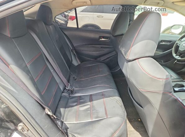 JTDEPRAE8LJ035688 2020 TOYOTA COROLLA Black Rear seats view