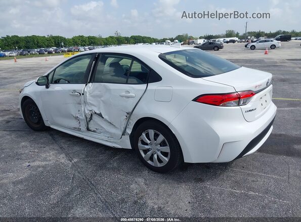JTDEPRAE8LJ042267 2020 TOYOTA COROLLA White Հետևի ձախ