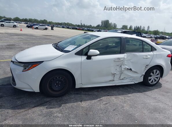 JTDEPRAE8LJ042267 2020 TOYOTA COROLLA White Դիմացի տեսք