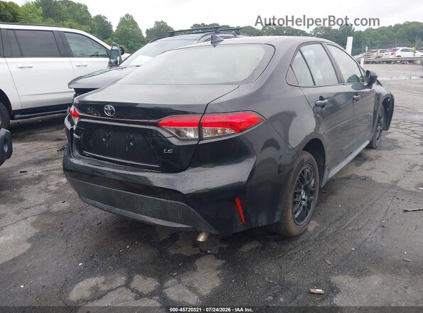 JTDEPRAE8LJ047145 2020 TOYOTA COROLLA Black Հետևի աջ
