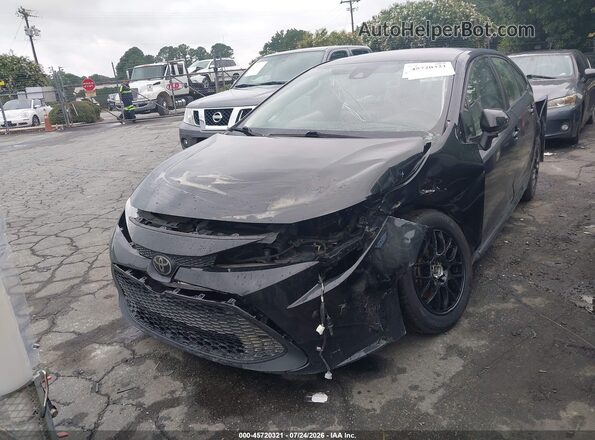 JTDEPRAE8LJ047145 2020 TOYOTA COROLLA Black Առջևի ձախ երեք քառորդ տեսարան
