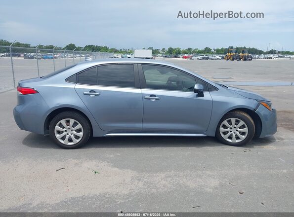 JTDEPRAE8LJ050319 2020 TOYOTA COROLLA Light Blue Սալոնի հետևի տեսք