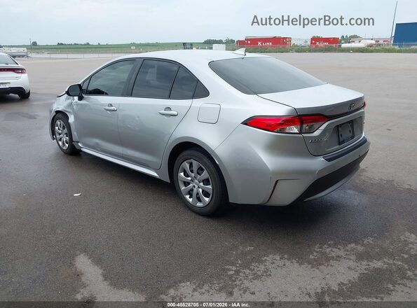 JTDEPRAE8LJ058713 2020 TOYOTA COROLLA Silver Rear left