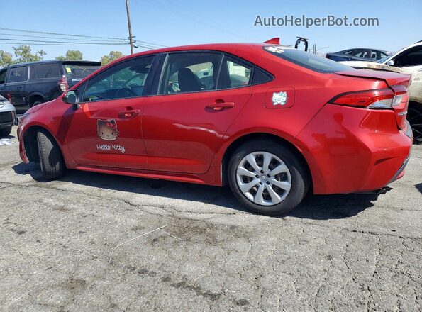 JTDEPRAE8LJ114262 2020 TOYOTA COROLLA Red Rear left