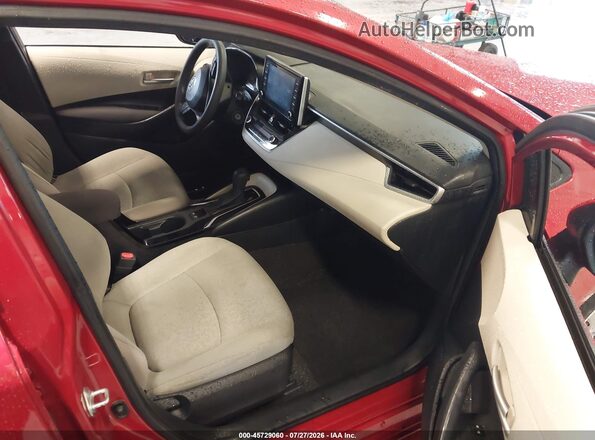 JTDEPRAE9LJ003994 2020 TOYOTA COROLLA Red Vista interior delantera