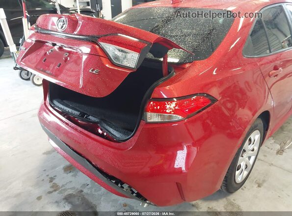 JTDEPRAE9LJ003994 2020 TOYOTA COROLLA Red Vista frontal