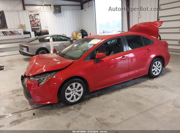 JTDEPRAE9LJ003994 2020 TOYOTA COROLLA Red Vista tres cuartos delantera izquierda