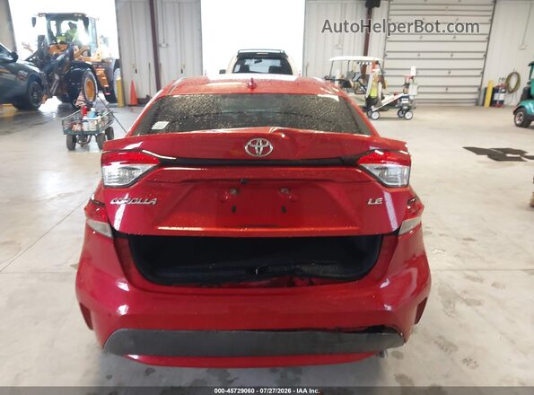 JTDEPRAE9LJ003994 2020 TOYOTA COROLLA Red 