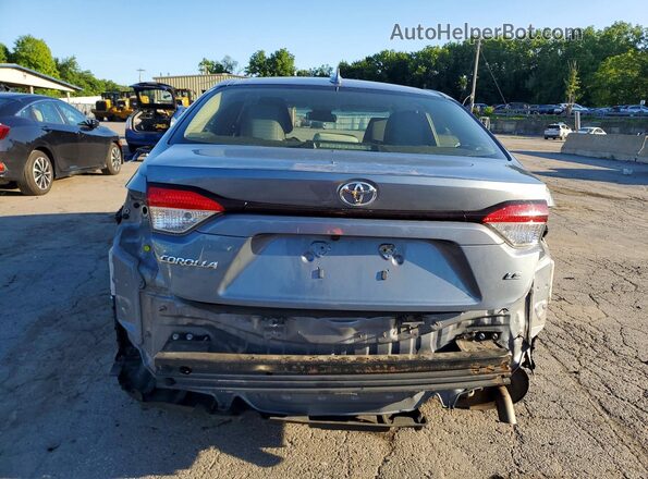 JTDEPRAE9LJ021654 2020 TOYOTA COROLLA Blue Rear view