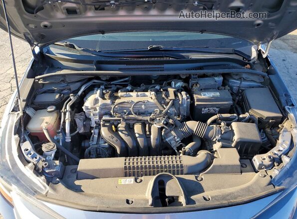 JTDEPRAE9LJ021654 2020 TOYOTA COROLLA Blue Rear interior view