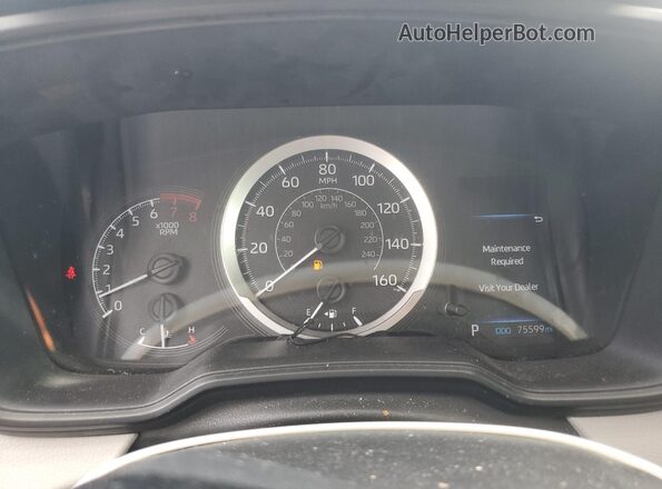 JTDEPRAE9LJ024294 2020 TOYOTA COROLLA Серый Вид щитка приборов