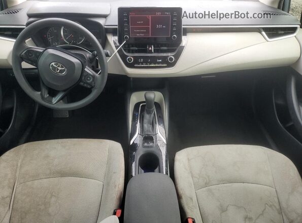 JTDEPRAE9LJ024294 2020 TOYOTA COROLLA Серый Вид панели приборов