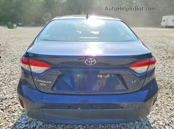 JTDEPRAE9LJ026126 2020 TOYOTA COROLLA Blue Հետևի տեսք