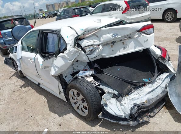 JTDEPRAE9LJ034615 2020 TOYOTA COROLLA White Задня ліва чверть