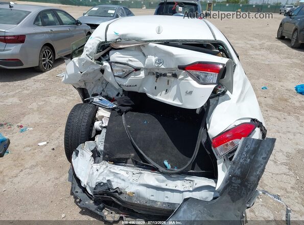 JTDEPRAE9LJ034615 2020 TOYOTA COROLLA White 