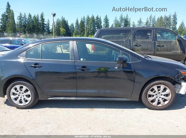 JTDEPRAE9LJ044075 2020 TOYOTA COROLLA Black Widok wnętrza 360 stopni