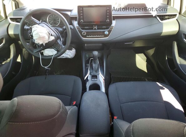 JTDEPRAE9LJ058896 2020 TOYOTA COROLLA Silver Dashboard view