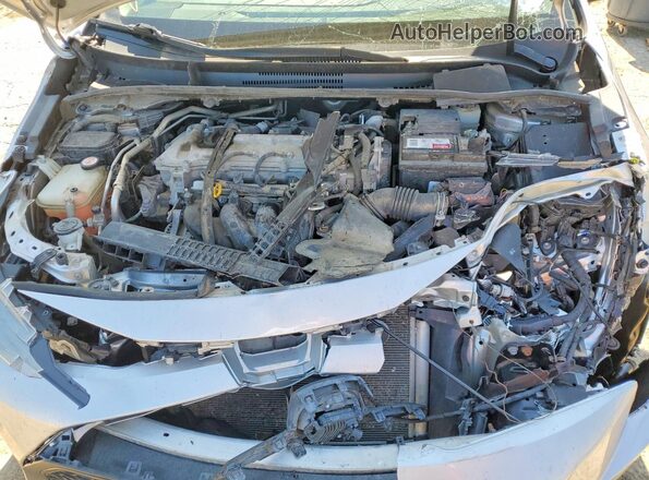 JTDEPRAE9LJ058896 2020 TOYOTA COROLLA Silver Rear interior view
