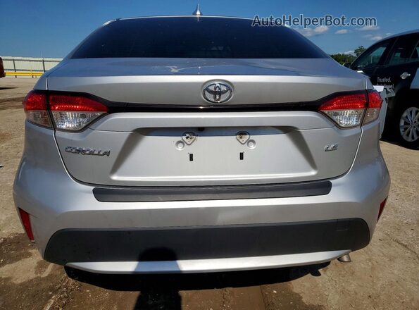 JTDEPRAE9LJ058896 2020 TOYOTA COROLLA Silver Rear view