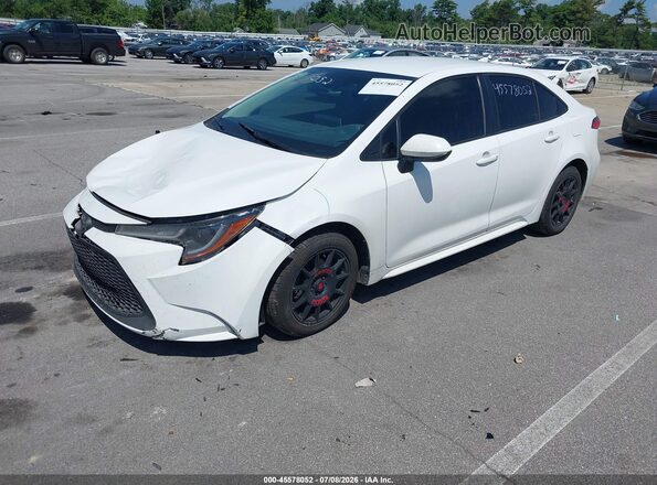 JTDEPRAE9LJ096564 2020 TOYOTA COROLLA White Передня ліва чверть