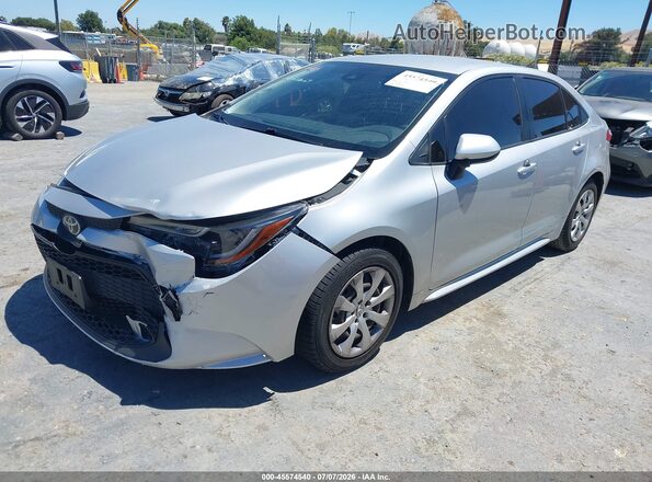 JTDEPRAE9LJ105005 2020 TOYOTA COROLLA Gray Vista tres cuartos delantera izquierda