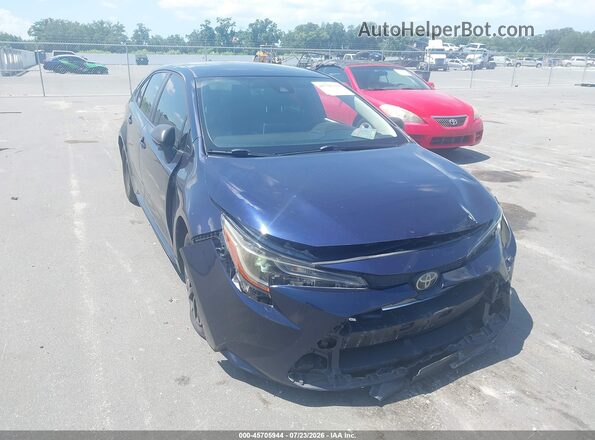 JTDEPRAEXLJ001137 2020 TOYOTA COROLLA Dark Blue Widok z przodu