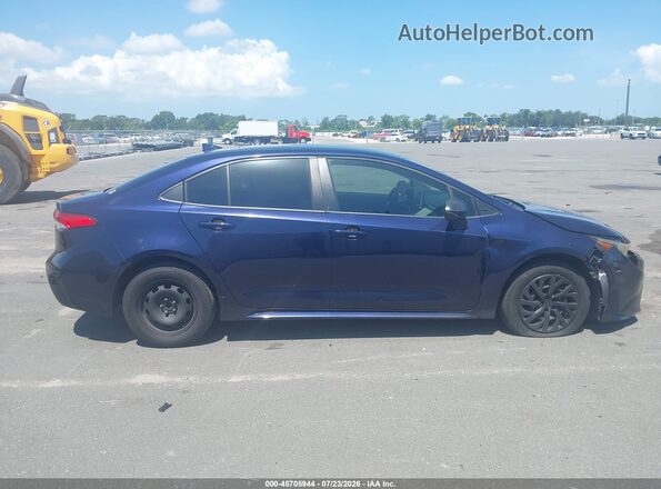 JTDEPRAEXLJ001137 2020 TOYOTA COROLLA Dark Blue Widok wnętrza z tyłu
