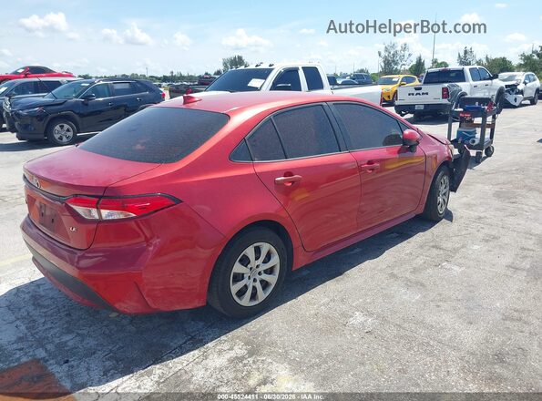 JTDEPRAEXLJ011666 2020 TOYOTA COROLLA Red Tył prawy