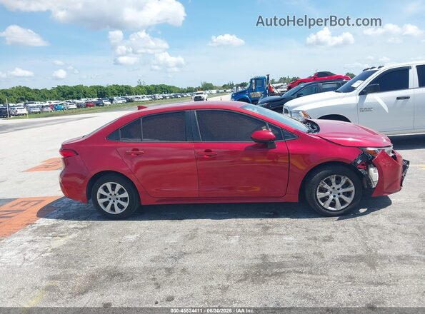 JTDEPRAEXLJ011666 2020 TOYOTA COROLLA Red Widok wnętrza z tyłu