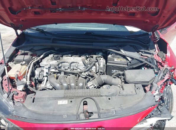 JTDEPRAEXLJ011666 2020 TOYOTA COROLLA Red Widok z tyłu