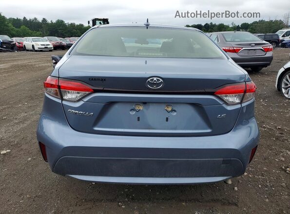 JTDEPRAEXLJ068434 2020 TOYOTA COROLLA Blue Widok z tyłu