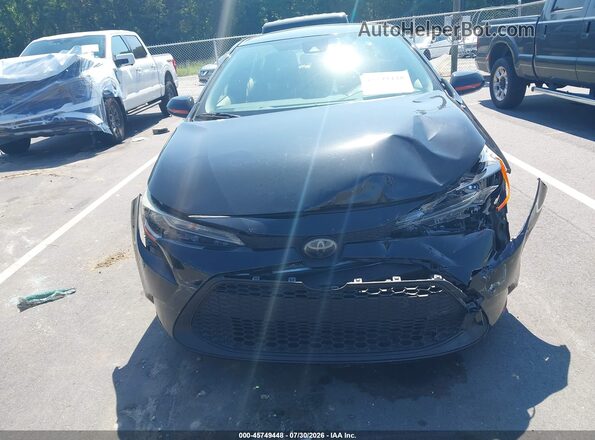 JTDEPRAEXLJ078302 2020 TOYOTA COROLLA Black Vista del cuadro de instrumentos