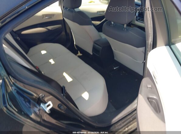 JTDEPRAEXLJ078302 2020 TOYOTA COROLLA Black Vista de la etiqueta del VIN