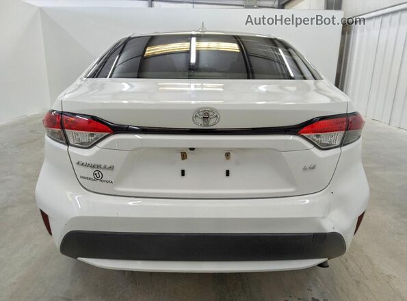 JTDEPRAEXLJ078431 2020 TOYOTA COROLLA White Widok z tyłu