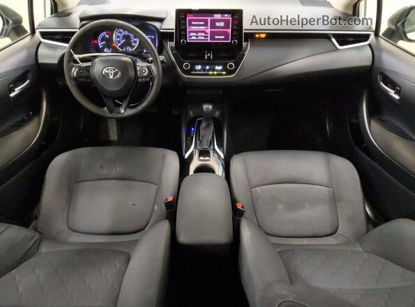 JTDEPRAEXLJ078431 2020 TOYOTA COROLLA White Widok deski rozdzielczej