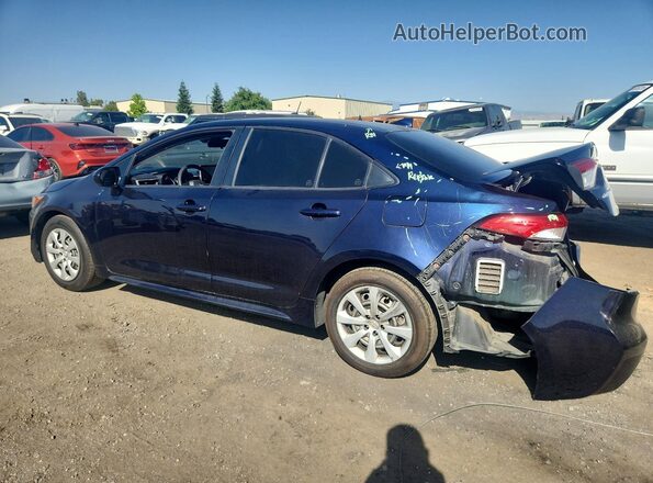 JTDEPRAEXLJ102162 2020 TOYOTA COROLLA Blue Հետևի ձախ