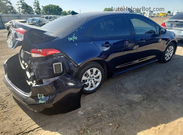 JTDEPRAEXLJ102162 2020 TOYOTA COROLLA Blue Հետևի աջ