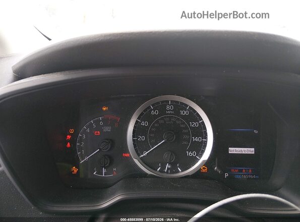 JTDEPRAEXLJ109645 2020 TOYOTA COROLLA Dark Blue Вид задніх сидінь