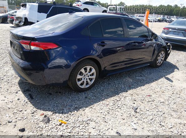 JTDEPRAEXLJ109645 2020 TOYOTA COROLLA Dark Blue Задня права чверть