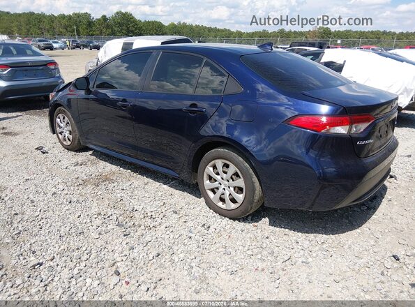 JTDEPRAEXLJ109645 2020 TOYOTA COROLLA Dark Blue Задня ліва чверть
