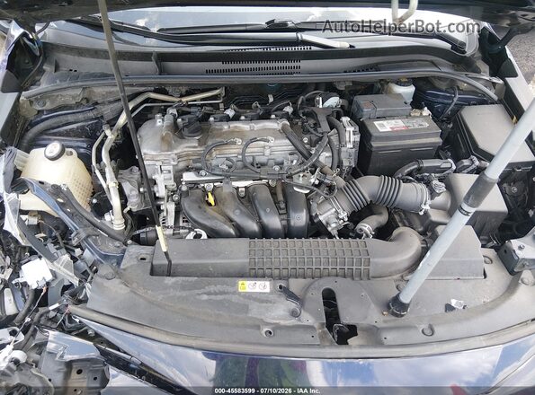 JTDEPRAEXLJ109645 2020 TOYOTA COROLLA Dark Blue Вид ззаду