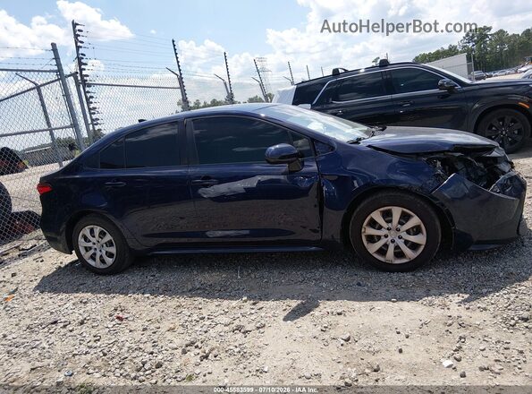 JTDEPRAEXLJ109645 2020 TOYOTA COROLLA Dark Blue Вид задньої частини салону