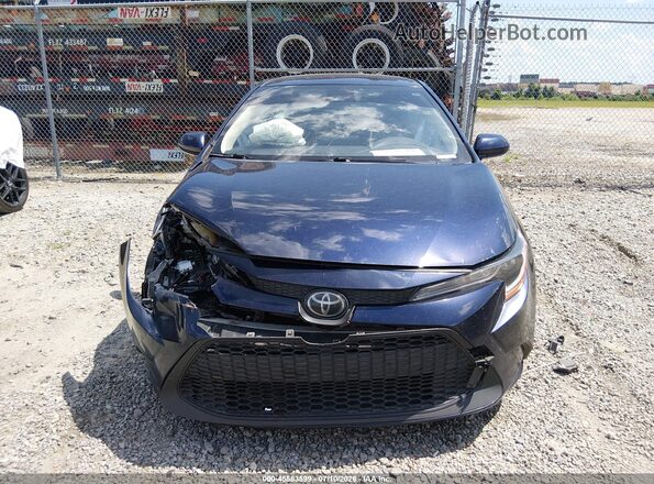 JTDEPRAEXLJ109645 2020 TOYOTA COROLLA Dark Blue Вид щитка приладів