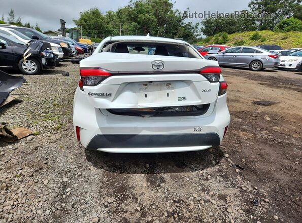 JTDFPMAE3NJ208334 2022 TOYOTA COROLLA White Հետևի տեսք