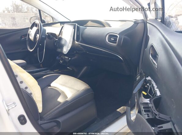 JTDKAMFP0M3167609 2021 TOYOTA PRIUS PRIME White Vista interior delantera