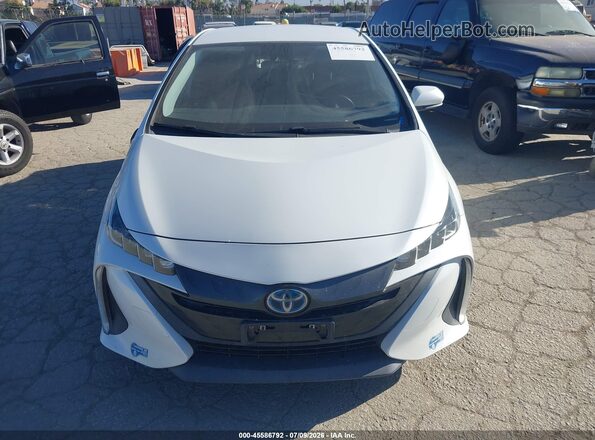 JTDKAMFP0M3167609 2021 TOYOTA PRIUS PRIME White Vista del cuadro de instrumentos