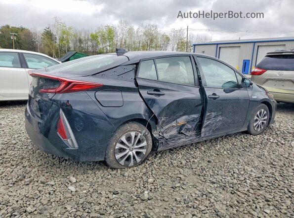 JTDKAMFP0M3175807 2021 TOYOTA PRIUS Black Tył prawy