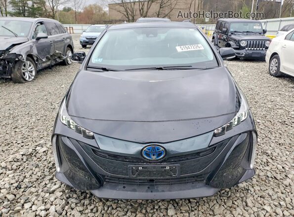JTDKAMFP0M3175807 2021 TOYOTA PRIUS Black Widok z przodu