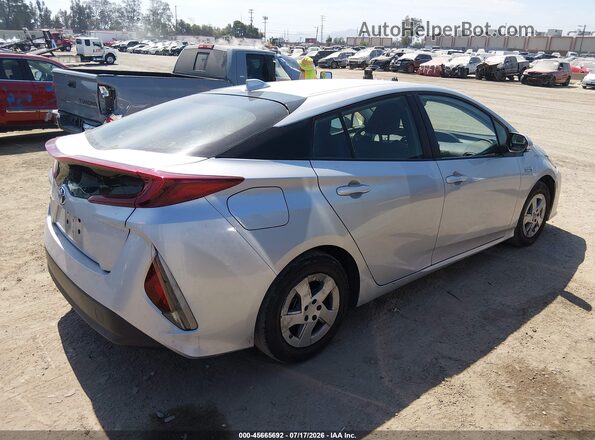 JTDKAMFP0M3187486 2021 TOYOTA PRIUS PRIME Silver უკანა მარჯვენა